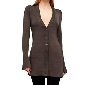 L'AGENCE longline cardigan